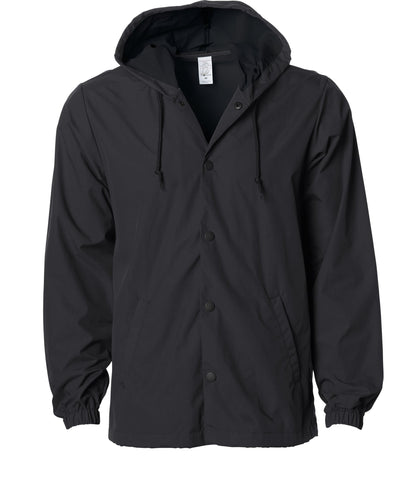 EXP95NB - Water Resistant Hooded Windbreaker Coaches Jacket