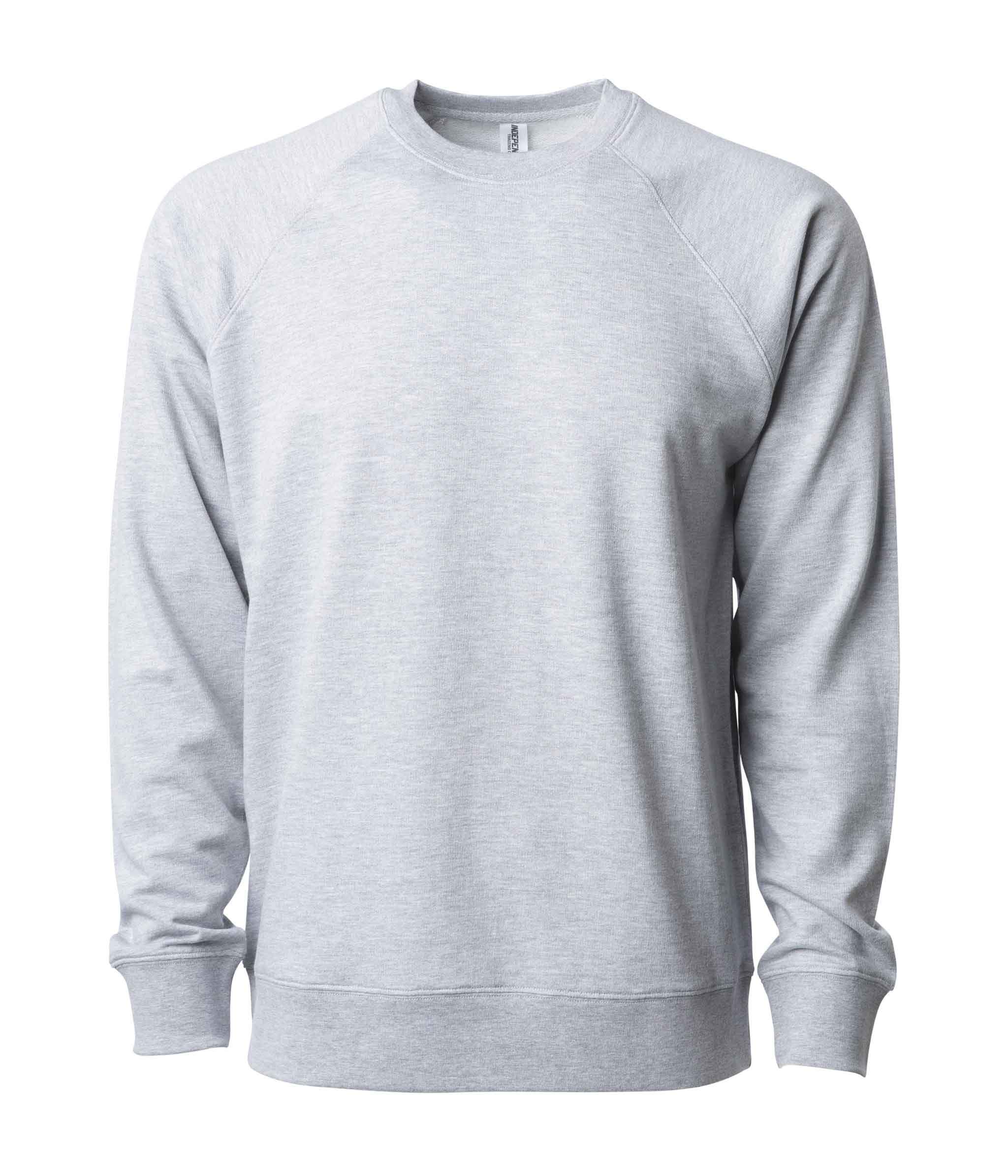 SS1000C - Unisex Lightweight Loopback Terry Crew