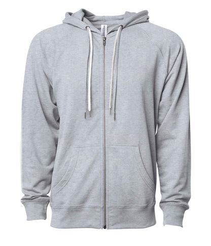SS1000Z - Unisex Lightweight Loopback Terry Ziphood
