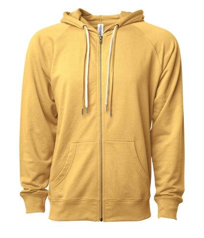 SS1000Z - Unisex Lightweight Loopback Terry Ziphood