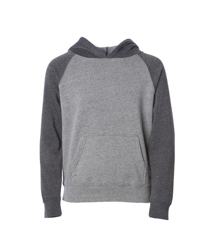 PRM10TSB - Toddler Lightweight Special Blend Raglan Hooded Pullover
