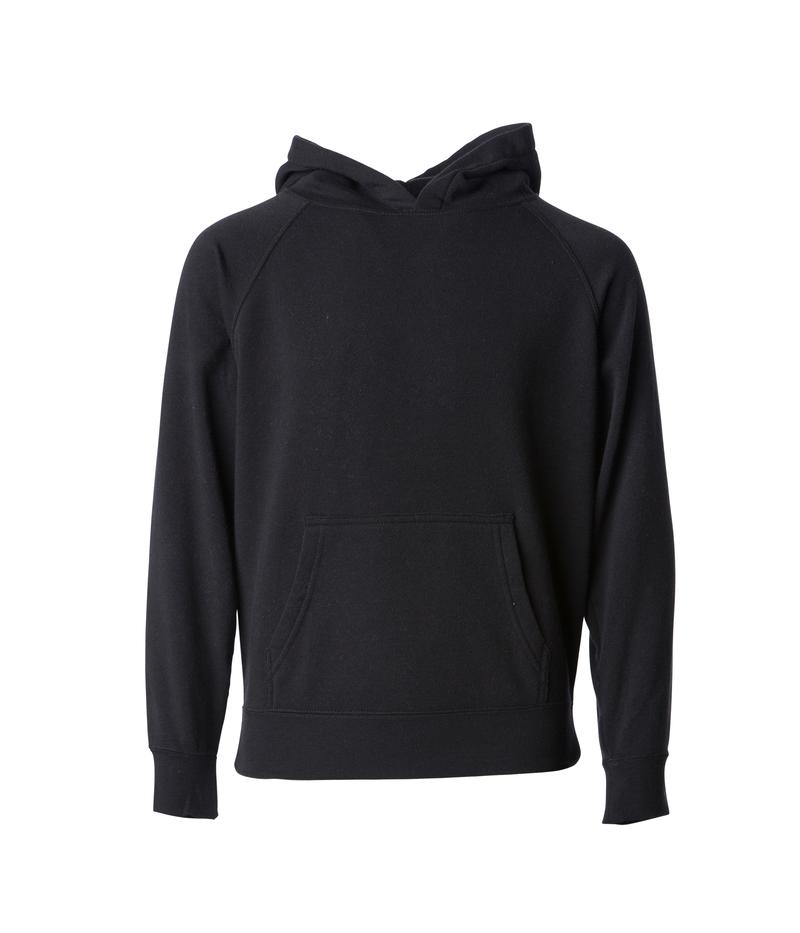PRM10TSB - Toddler Lightweight Special Blend Raglan Hooded Pullover