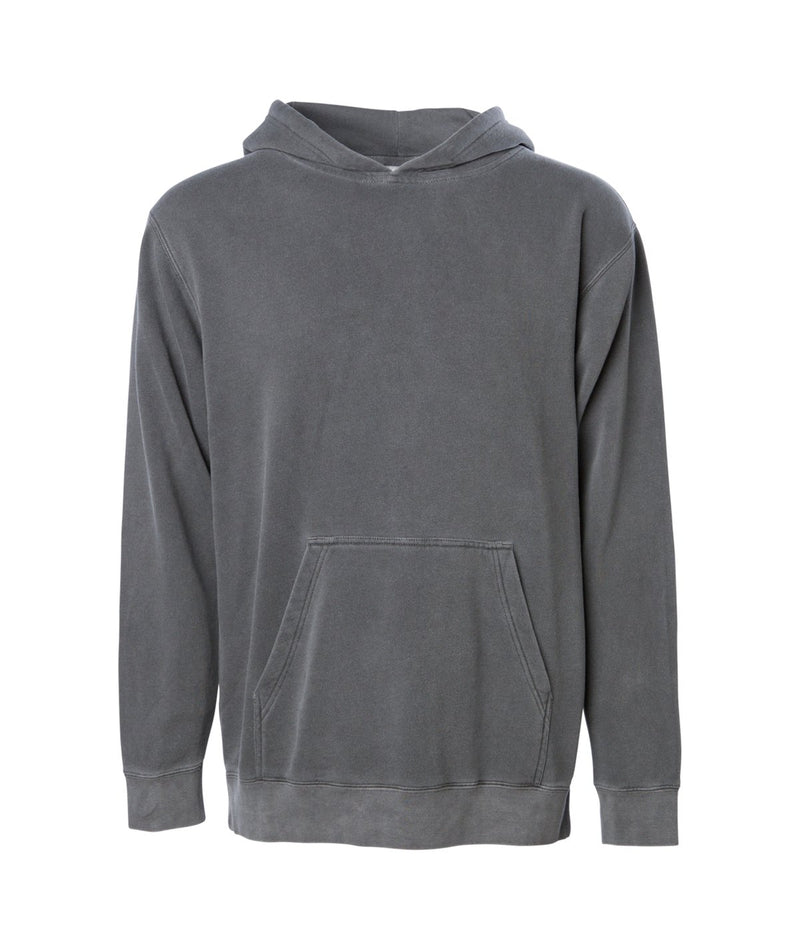 PRM1500Y - Youth Midweight Pigment Dyed Hooded Pullover