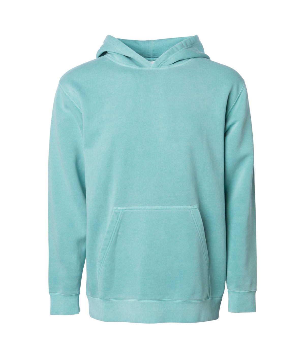 PRM1500Y - Youth Midweight Pigment Dyed Hooded Pullover
