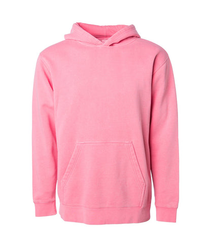 PRM1500Y - Youth Midweight Pigment Dyed Hooded Pullover