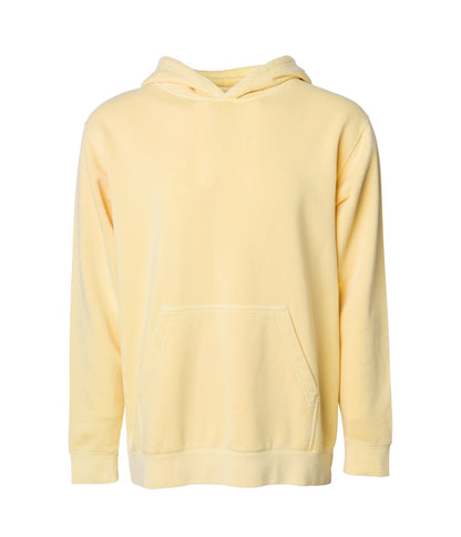 PRM1500Y - Youth Midweight Pigment Dyed Hooded Pullover