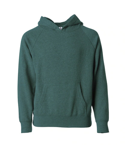 PRM15YSB - Youth Lightweight Special Blend Raglan Hooded Pullover