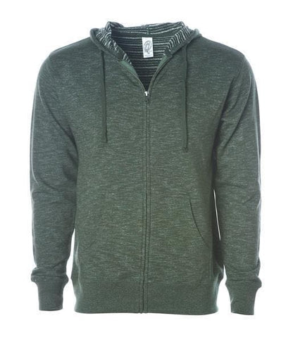 PRM22BZ - Men's Baja Stripe French Terry Zip Hood