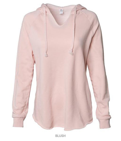 PRM2500 - Women's California Wave Wash Hooded Pullover