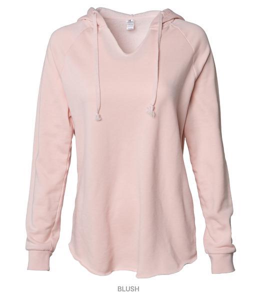 PRM2500 - Women's California Wave Wash Hooded Pullover