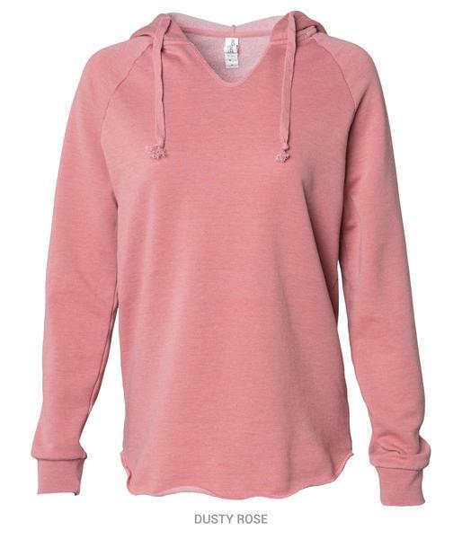 PRM2500 - Women's California Wave Wash Hooded Pullover