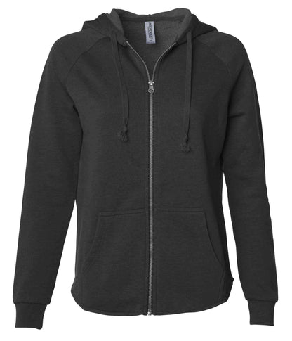 PRM2500Z - Women's California Wave Wash Zip Hood