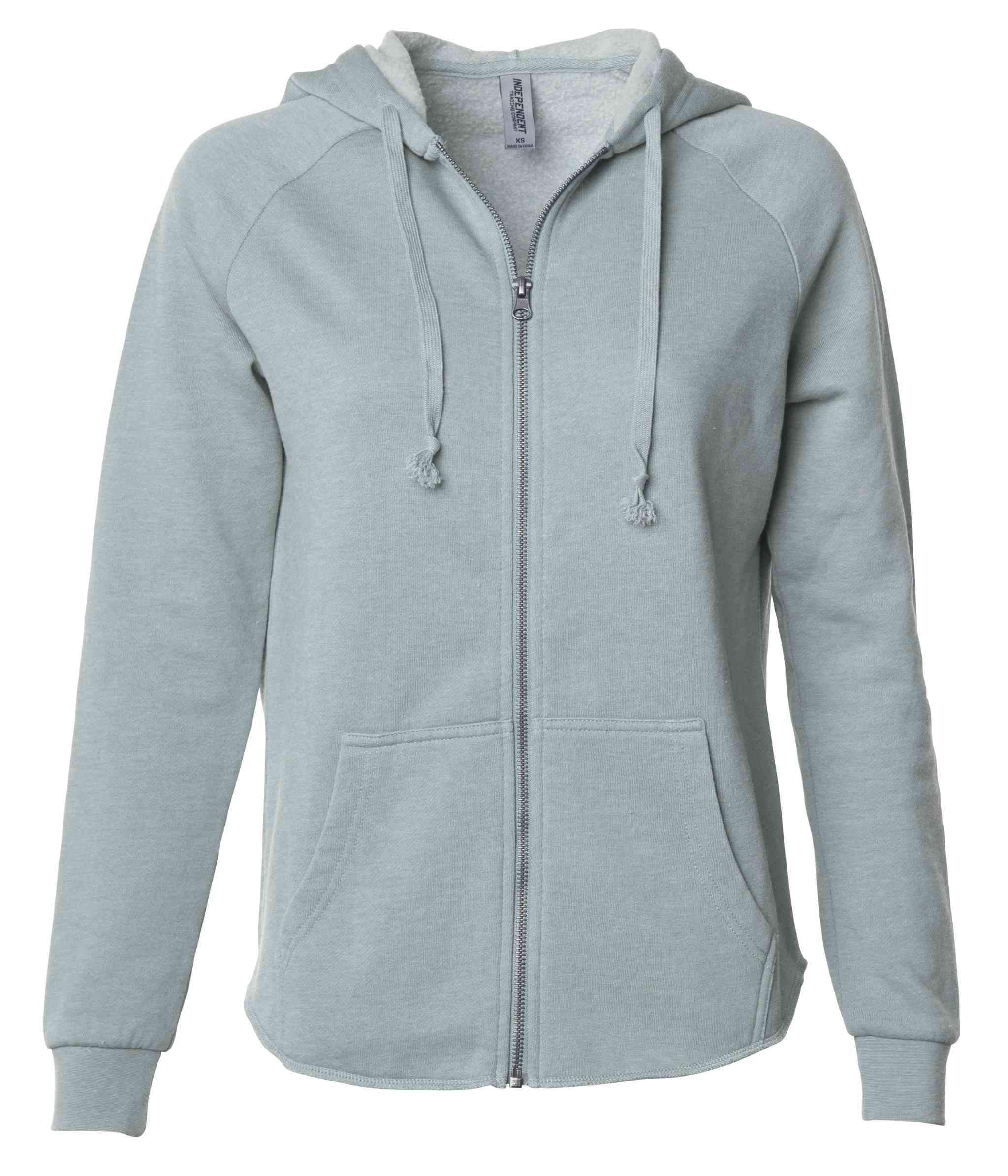 PRM2500Z - Women's California Wave Wash Zip Hood