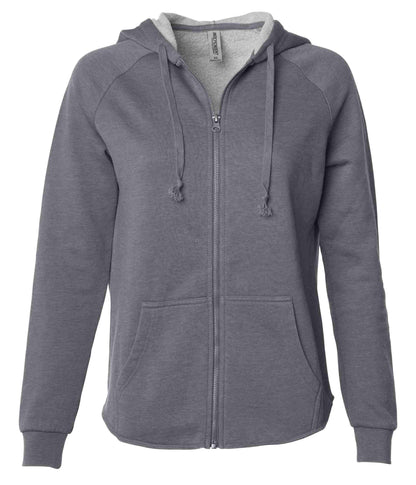 PRM2500Z - Women's California Wave Wash Zip Hood