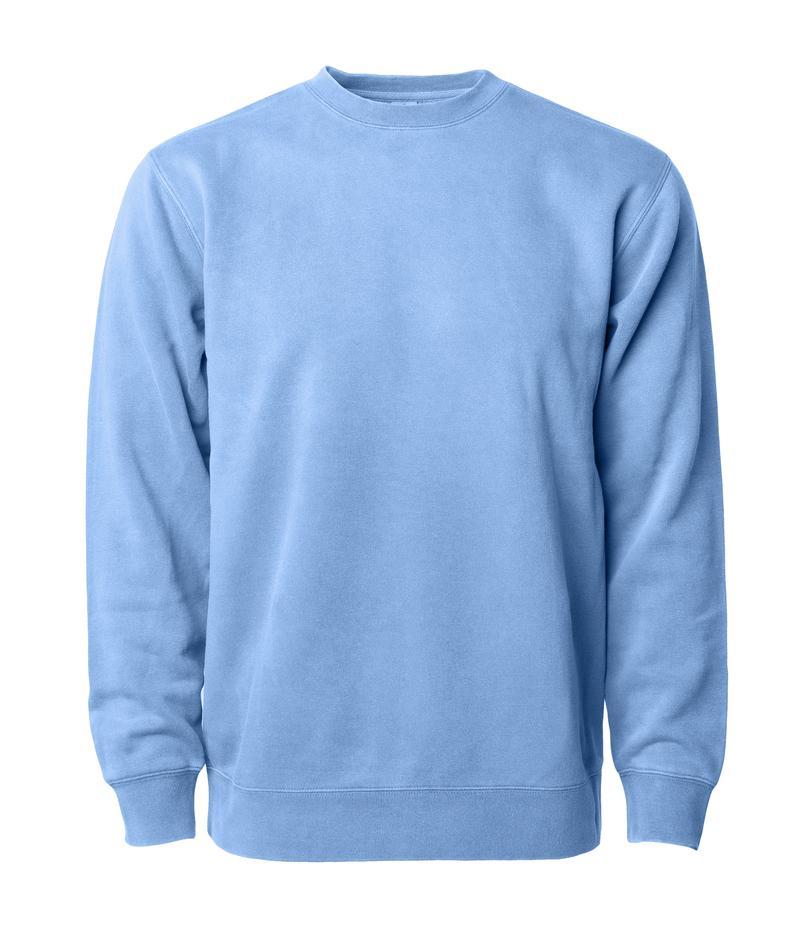 Unisex Midweight Pigment Dyed Crew Neck