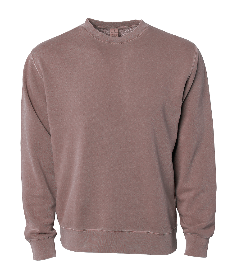 PRM3500 Unisex Midweight Pigment Dyed Crew Neck - Private Agent DND