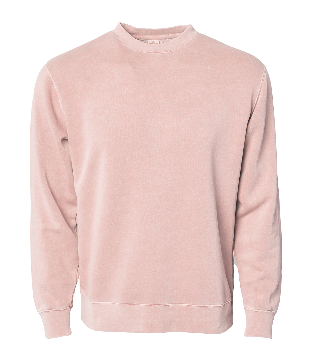 PRM3500 - Unisex Midweight Pigment Dyed Crew Neck