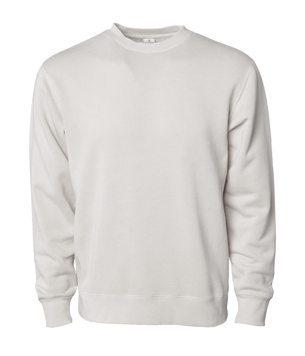 PRM3500 - Unisex Midweight Pigment Dyed Crew Neck