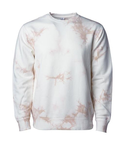 PRM3500TD - Unisex Midweight Tie Dye Crew