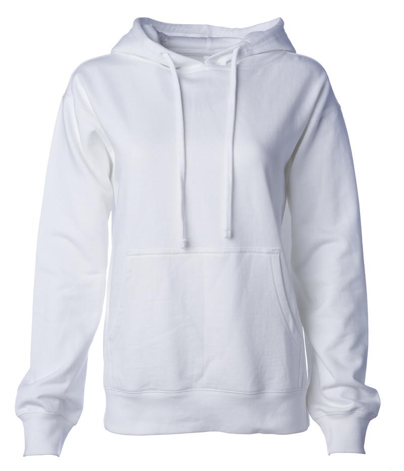 SS008 - Women's Midweight Hooded Pullover Sweatshirt