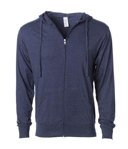 SS150JZ - Lightweight Jersey Zip Hood