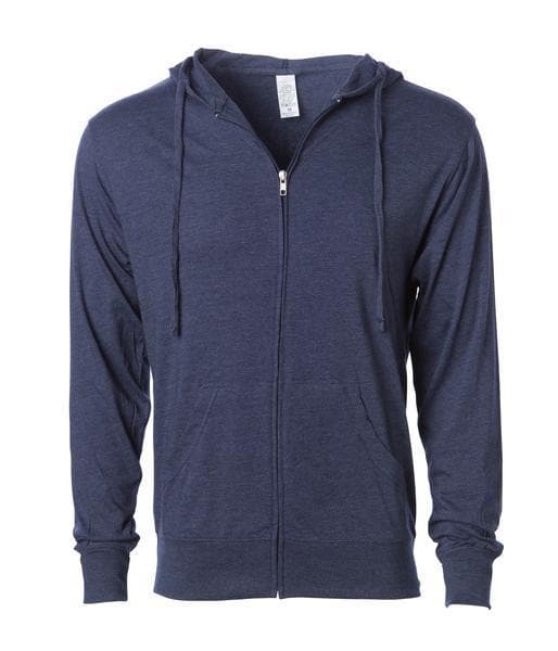 SS150JZ - Lightweight Jersey Zip Hood