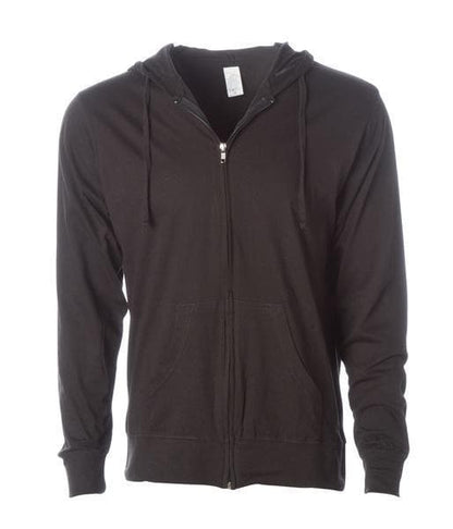SS150JZ - Lightweight Jersey Zip Hood
