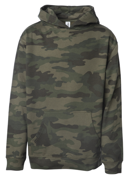 SS4001Y - Youth Midweight Pullover Hooded Sweatshirt