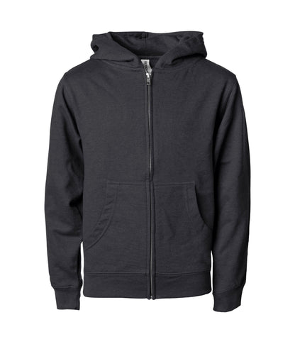 SS4001YZ - Youth Midweight Zip Hooded Sweatshirt