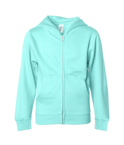 SS4001YZ - Youth Midweight Zip Hooded Sweatshirt
