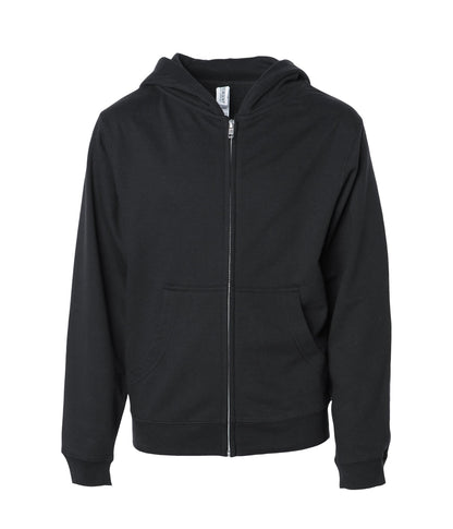 SS4001YZ - Youth Midweight Zip Hooded Sweatshirt