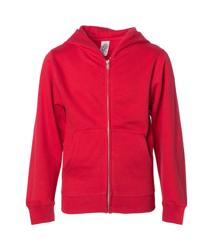 SS4001YZ - Youth Midweight Zip Hooded Sweatshirt